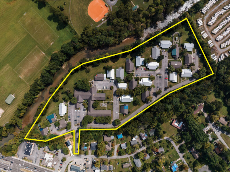 Income Producing Independent Living Facility on 14 Acres with 1,600' of River Frontage in Sevierville