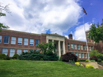 FOR LEASE: 7,720 sf Office in the Beautifully Restored Historic Former Tyson Junior High School