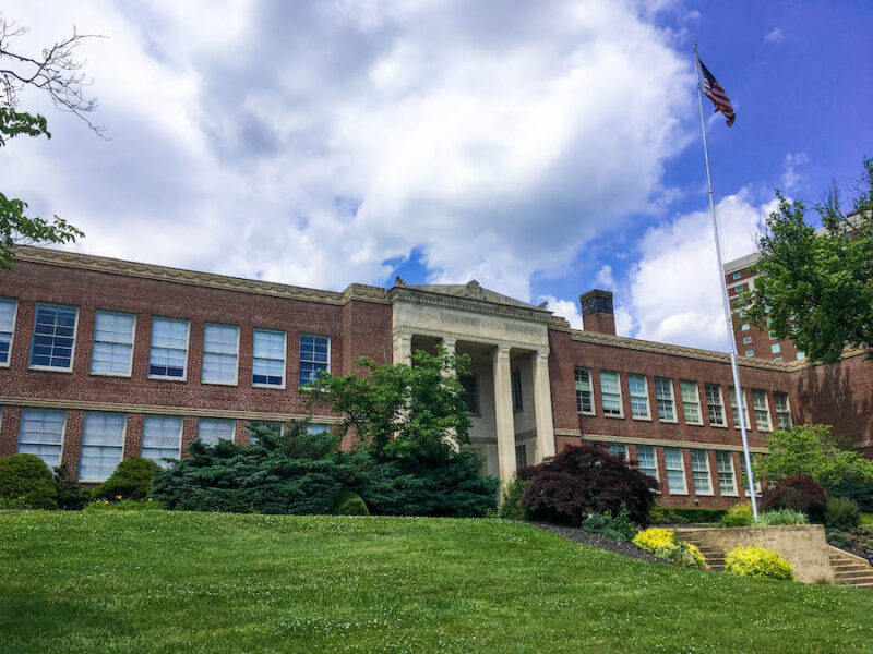 FOR LEASE: 7,720 sf Office in the Beautifully Restored Historic Former Tyson Junior High School