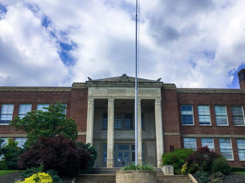 LEASED: Gorgeous 2,681 sf Office Available in Beautifully Restored Historic Former Tyson Junior High School