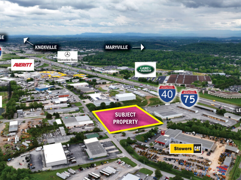 LEASED: Fantastic 4.5 Acres of Industrial Land in Prime West Knoxville Location