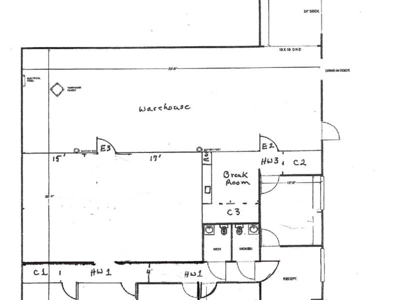 LEASED: 3,895 sf Warehouse & Office in Bearden