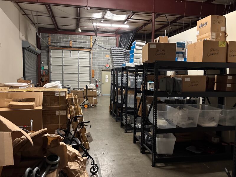 LEASED: 3,895 sf Warehouse & Office in Bearden