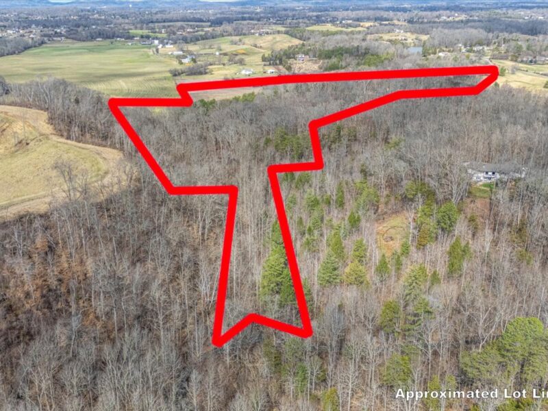 SOLD: 19.5 Acres Ideal for Custom Home in Ellejoy Crossing in Walland